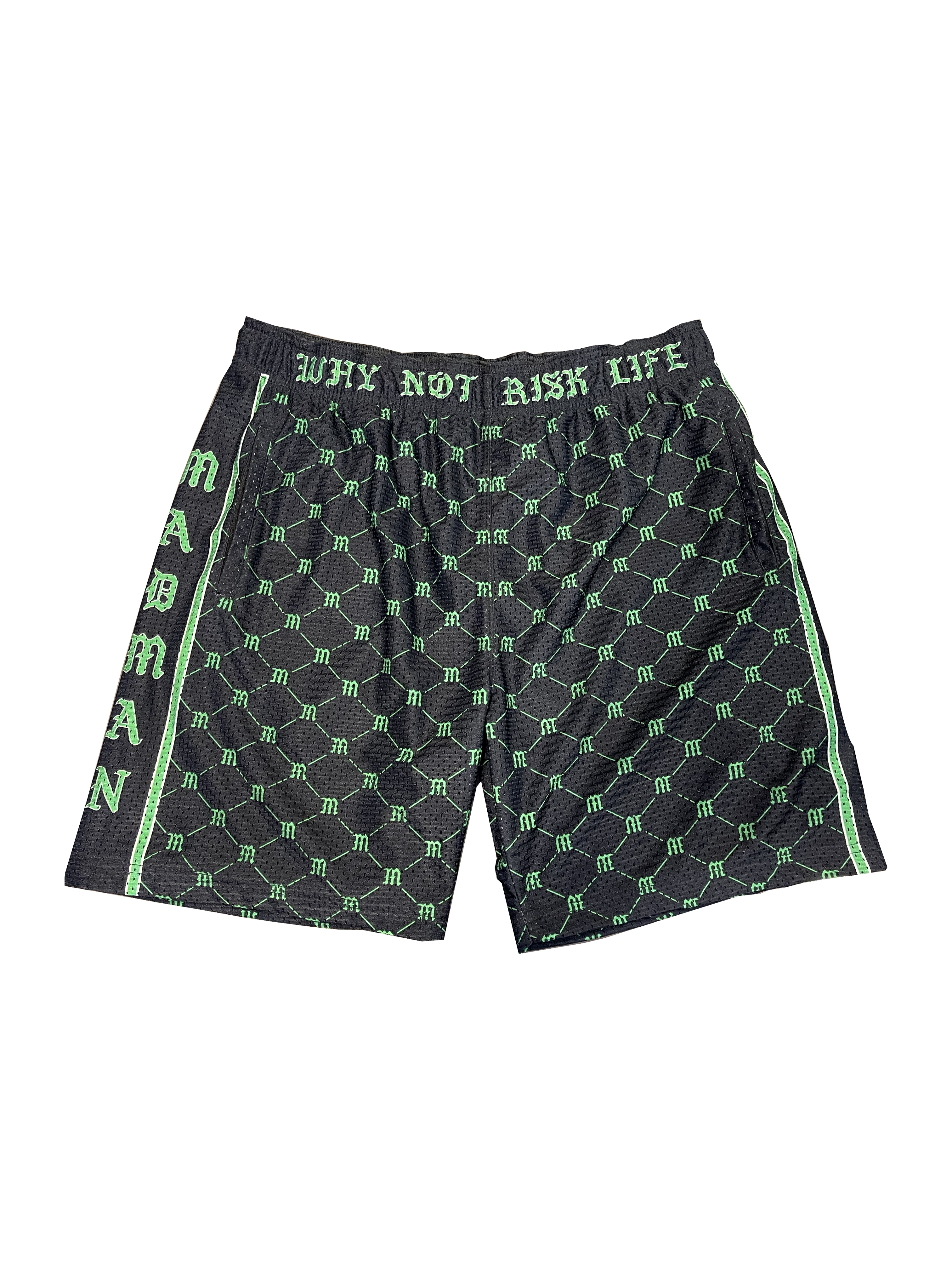 Slime Green 'Young Thug' Shorts – Madman Los Angeles