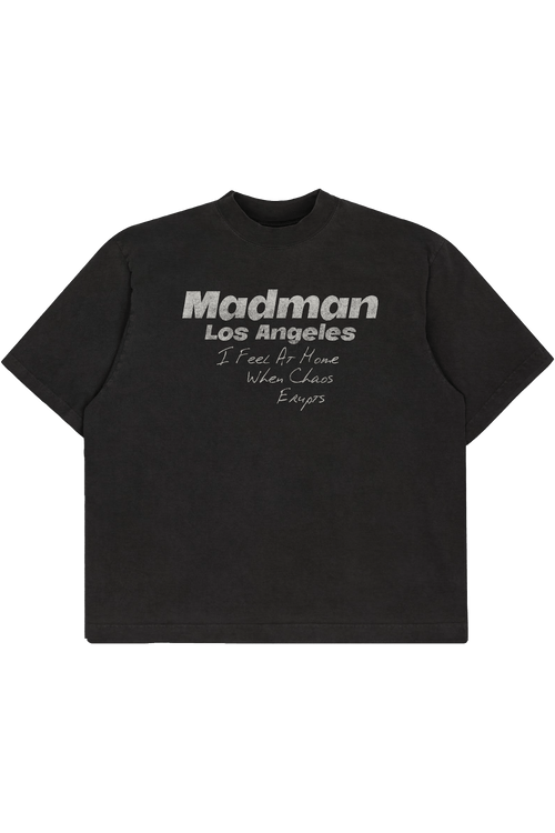 CHAOS ERUPTS TEE - Madman Los Angeles