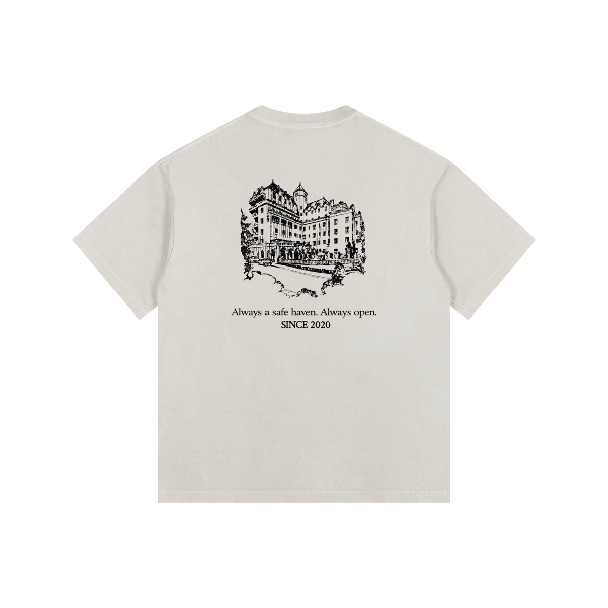 Chateau Madman Creme T-Shirt - Madman Los Angeles