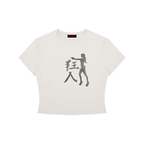 Japanese Girl Baby Tee - Madman Los Angeles