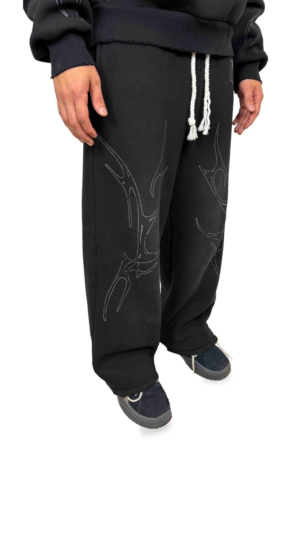 MADMAN BLACK 'FORSAKEN SWEATS' - Madman Los Angeles