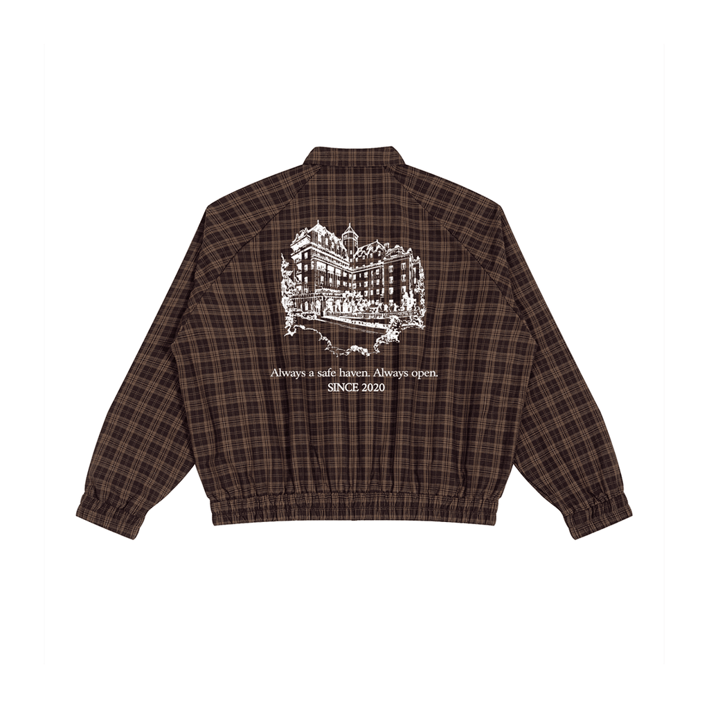 Madman Plaid Track Jacket - Madman Los Angeles