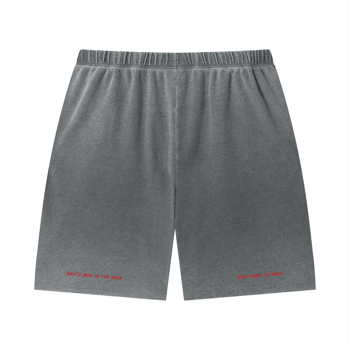 Vintage Wash Sunfade Waffle Shorts - Madman Los Angeles