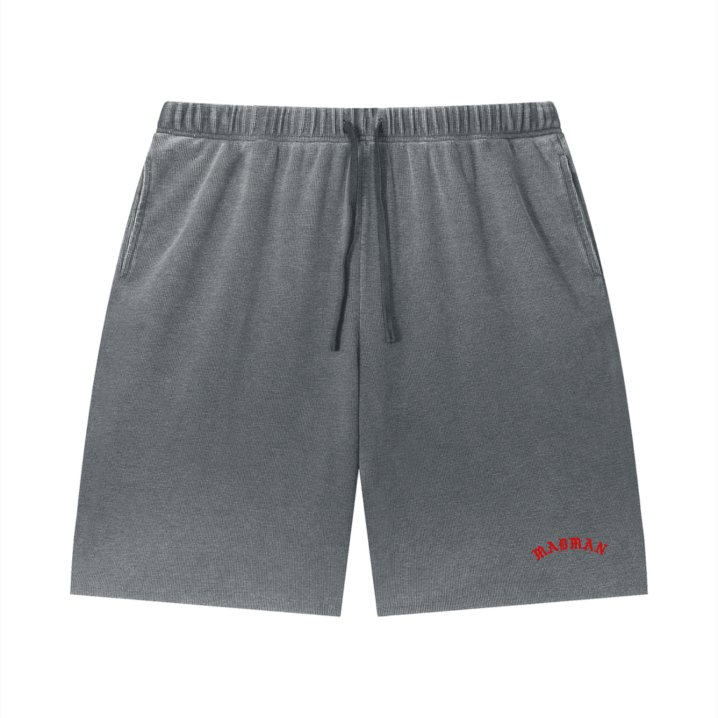 Vintage Wash Sunfade Waffle Shorts - Madman Los Angeles