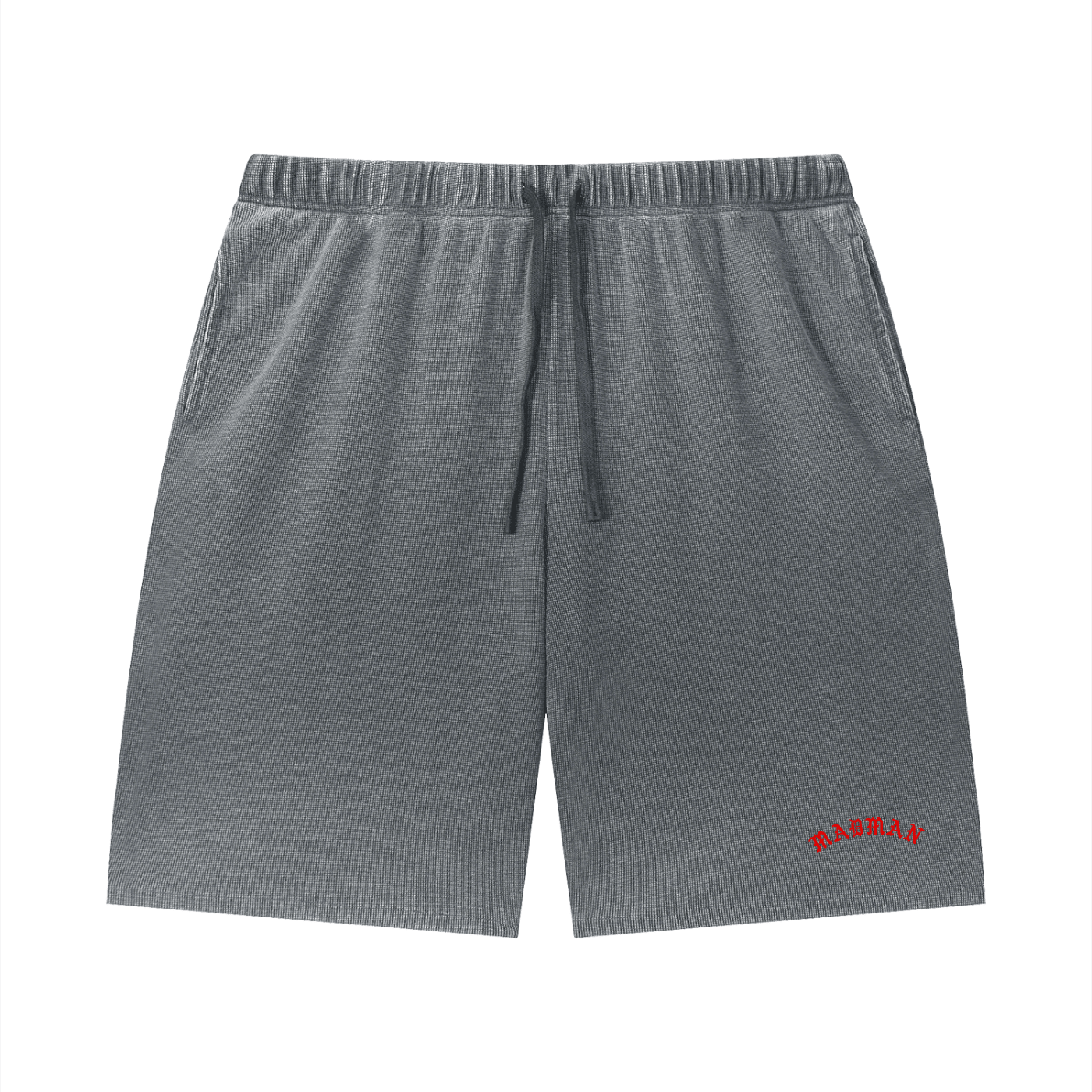 Vintage Wash Sunfade Waffle Shorts - Madman Los Angeles