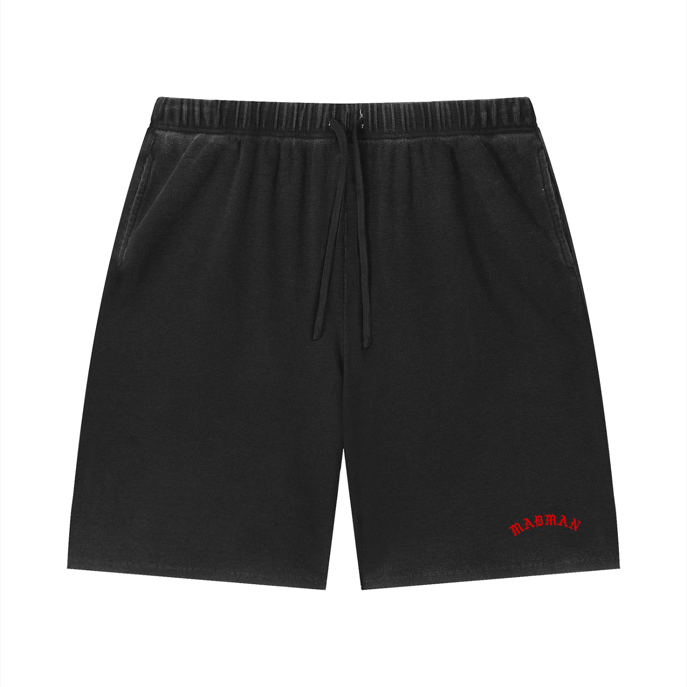 Vintage Wash Sunfade Waffle Shorts - Madman Los Angeles